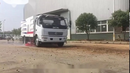 东风多利卡洗扫车视频