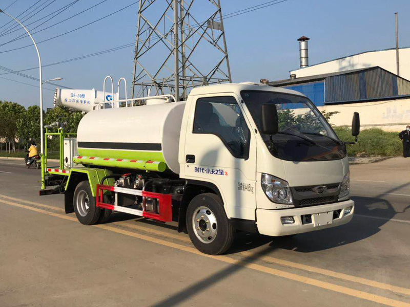 福田小卡之星抑尘车蓝牌