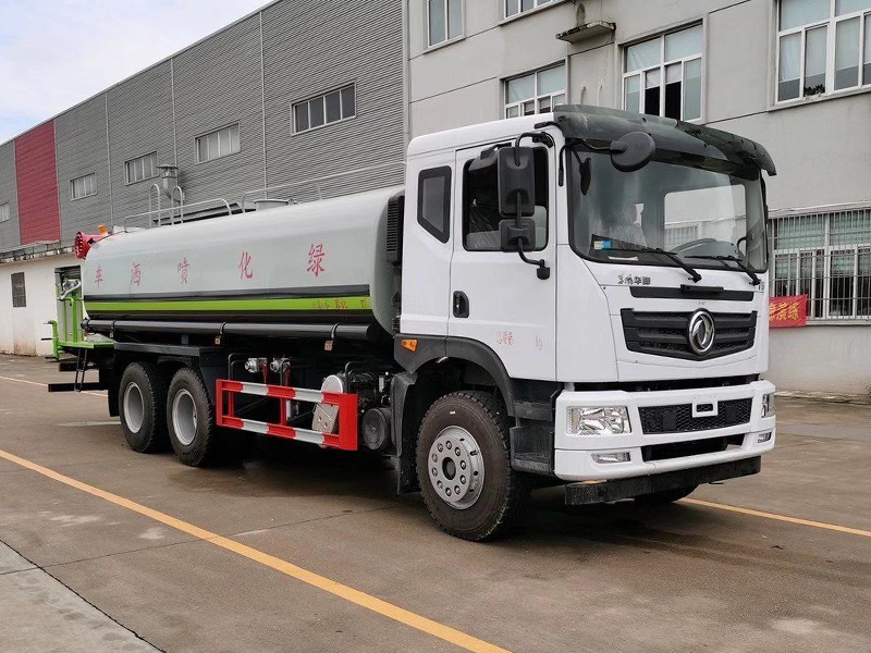 东风T5后双桥绿化喷洒车